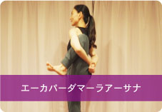 【エーカパーダマーラアーサナ】 | 身体を安定させる筋肉を鍛えバランス力がつく
